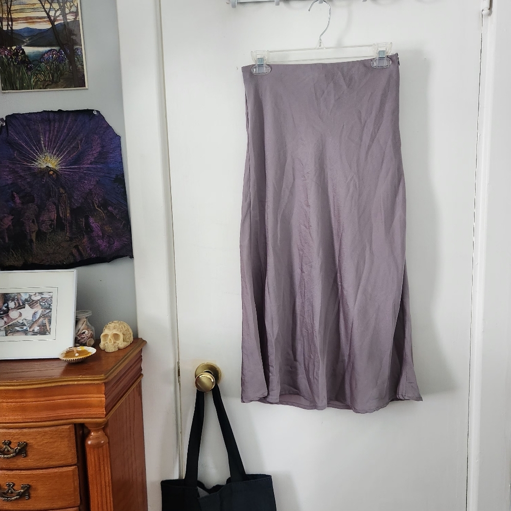 She + Sky Lavender Maxi Skirt